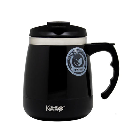 Mug Outdoor Keep 400ml Negro