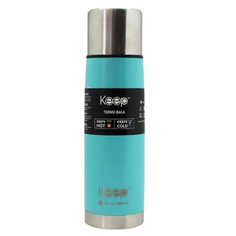 Termo Bala Keep 500ml Celeste