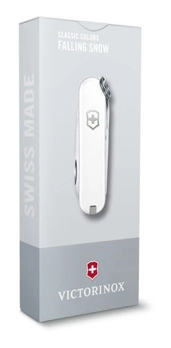 Navaja Suiza Cortapluma Victorinox Classic Blanca 0.6223.7g