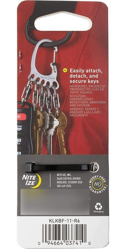 Llavero Bigfoot Locker Keyrack Nite Ize Klkbf-11-r6 Llaves